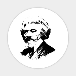 Frederick Douglass Pop Art Portrait Magnet